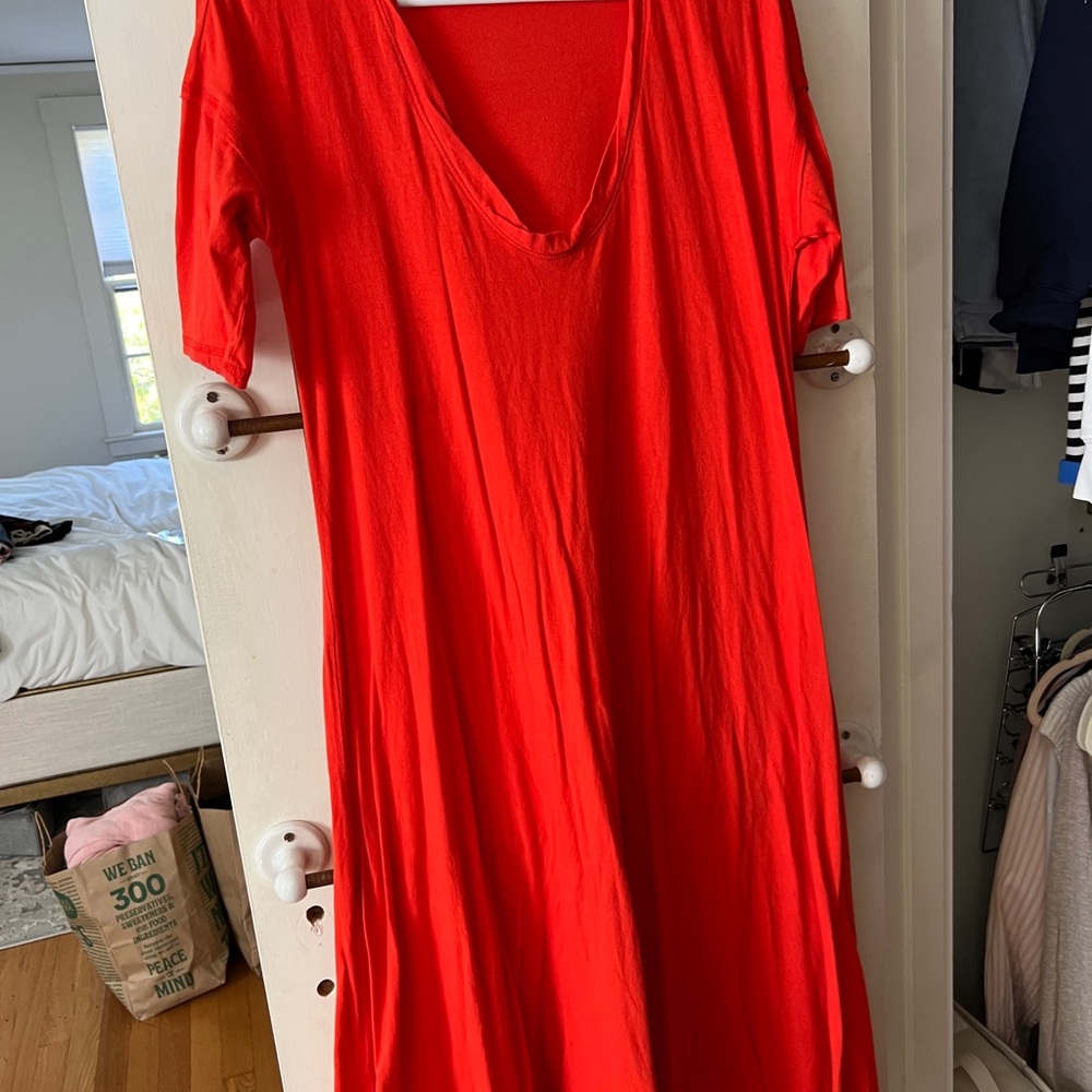 Free People Red Dress